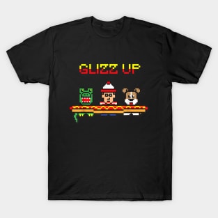 Glizz Up Funny Hot Dog Cute Vintage T-Shirt